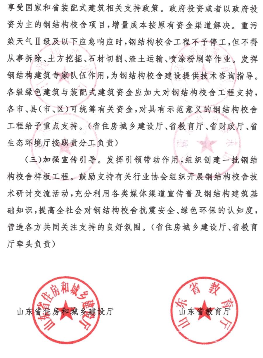 鋼結(jié)構(gòu)校舍建設(shè) 政策扶持知多少！(圖5)